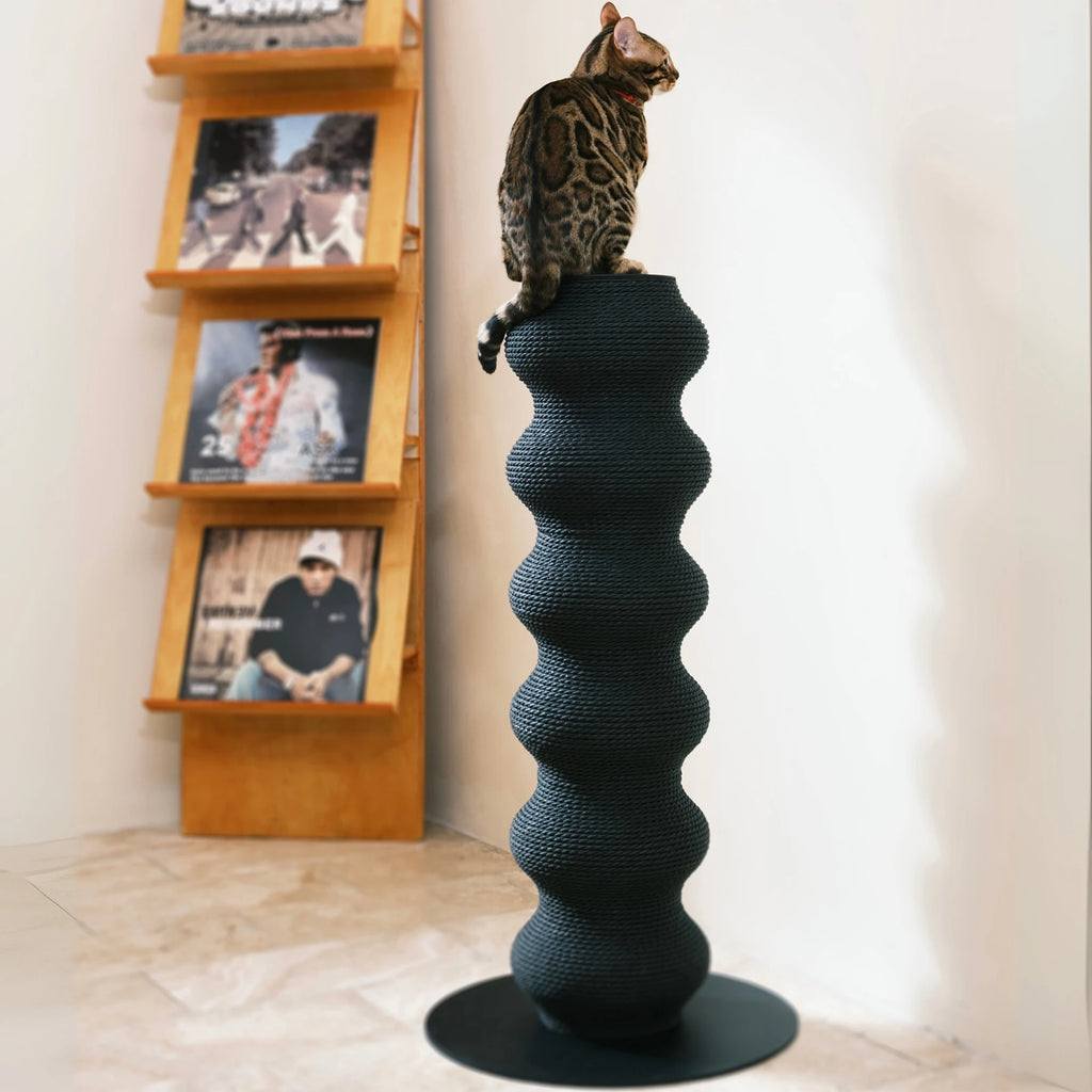 Coral Scratch Post | Black