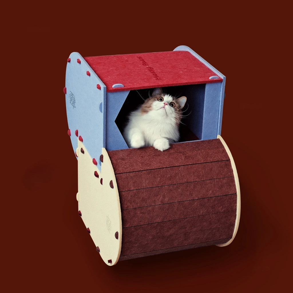 COMMA | Premium Felt Cat Tunnel