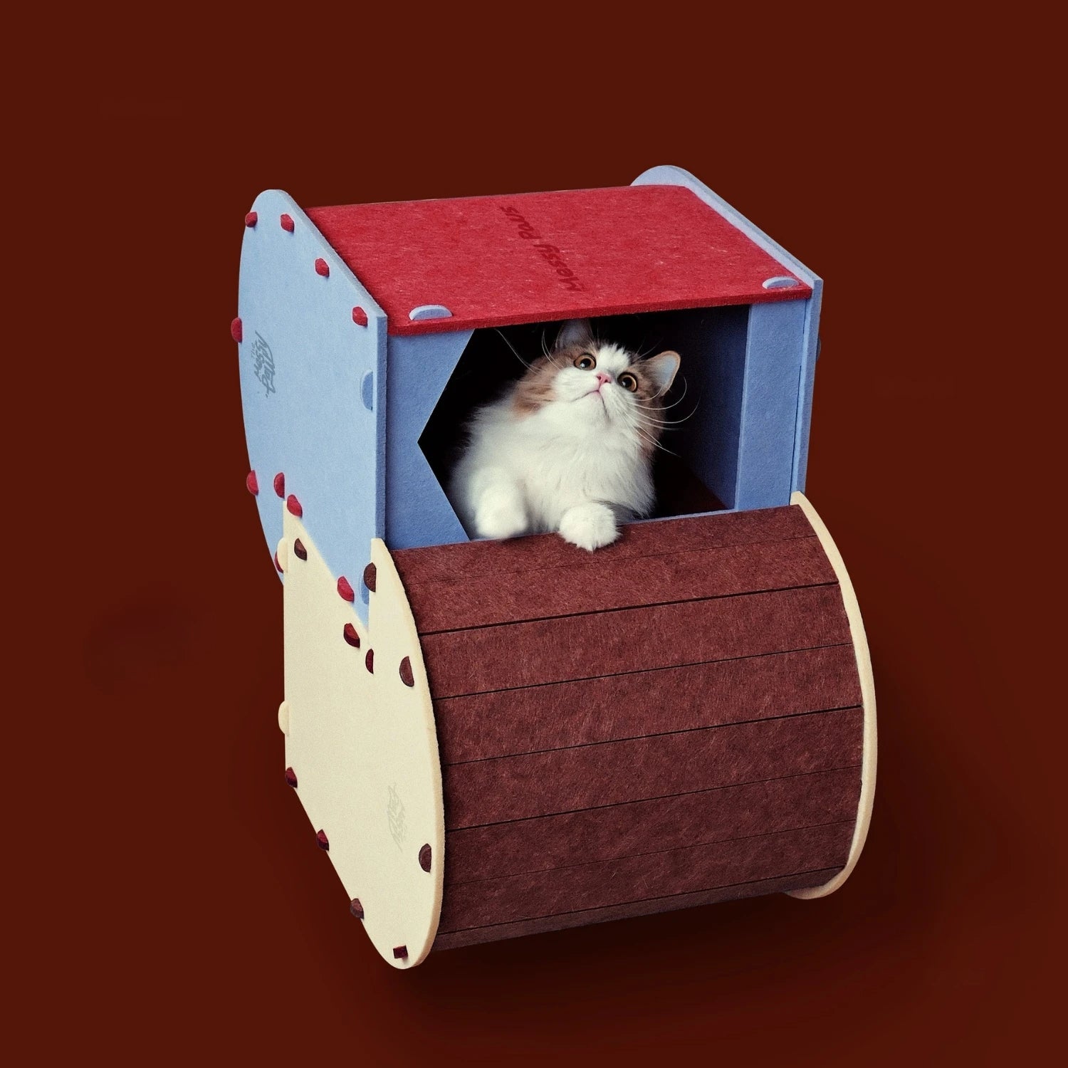 COMMA | Premium Felt Cat Tunnel