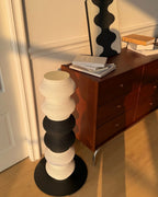 Coral Scratch Post | Black + White