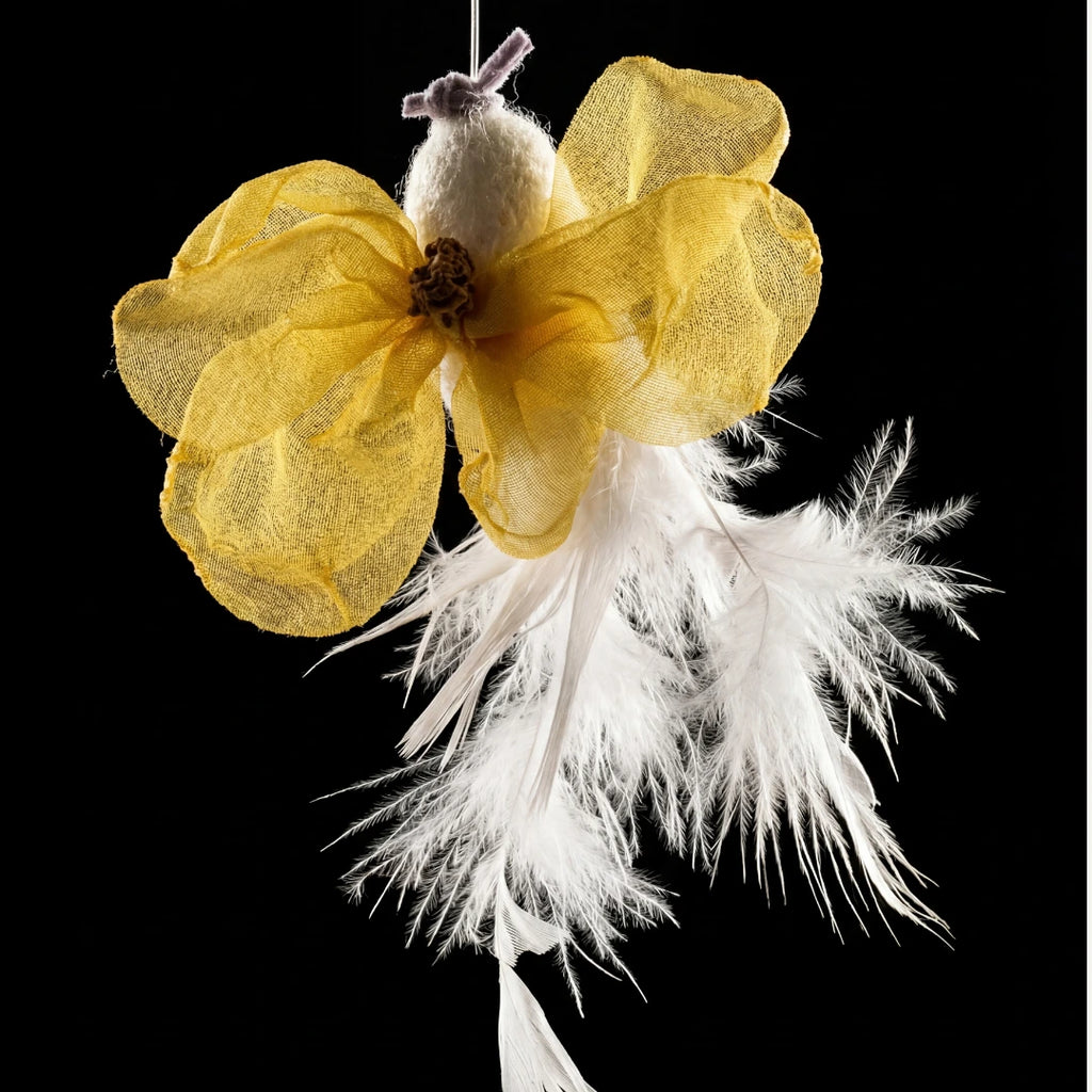Natural Feather Cat Teaser Toy | 4-Toy Set