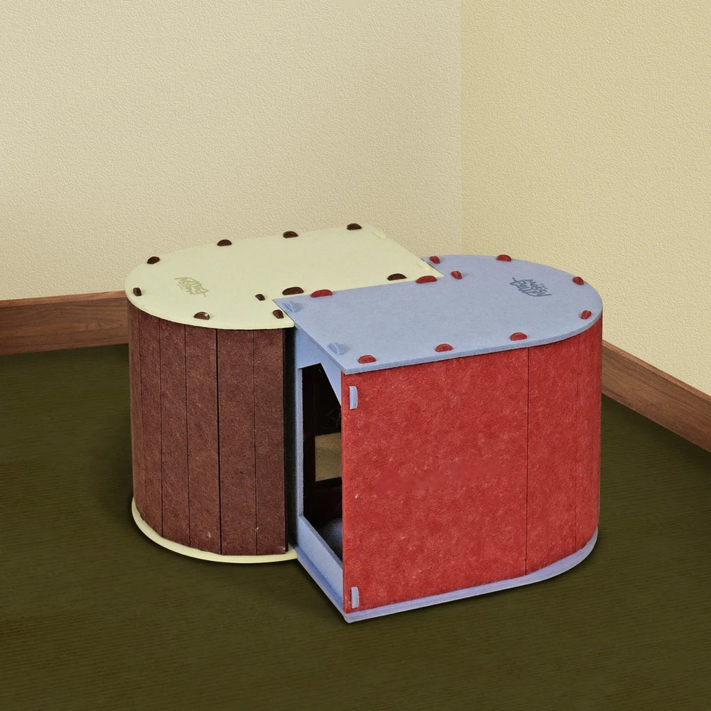 COMMA | Premium Felt Cat Tunnel