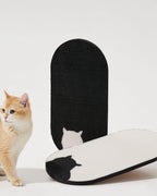 The Silhouette Cat Scratch Board
