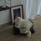 HugMe Wooden Cat Bed