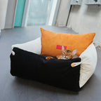 Natural Cotton Cat Sofa