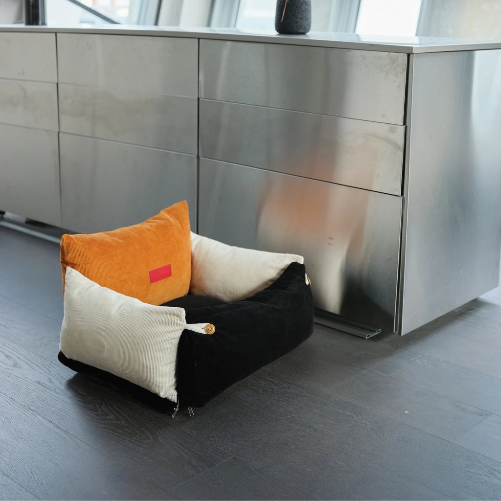 Natural Cotton Cat Sofa