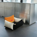 Natural Cotton Cat Sofa