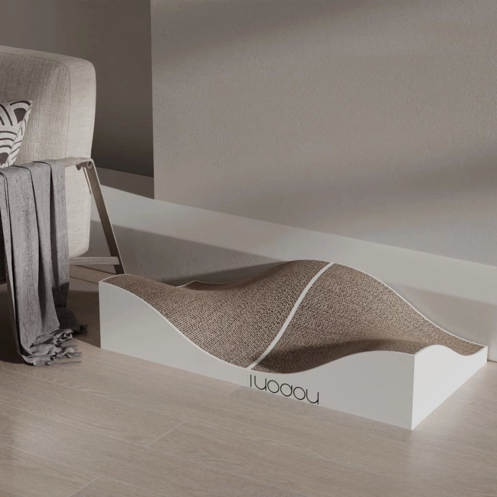 Wave Modular WAVE Modular Cat Scratching Board – Customisable Cat Scratcher | Modern ...