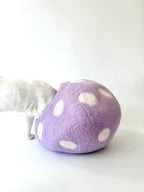 Taro Bobo | Natural Wool Felt Cat Cave